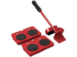 Kit De Mudança De Móveis Com Elevador De 150kg E 4 Rodas De 34cm, Ideal Para Mover Sofás, Armários E Mesas Com Facilidade