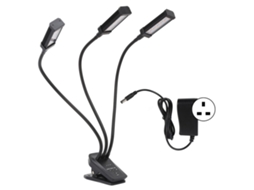 Luz de Crescimento LED Primerox 3 cabeças ajustável 360° 72W plug UK