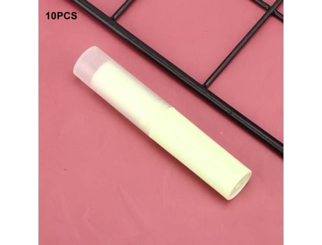 10pcs Tubo De Baume Para Os Lábios Contêiner De Brilho Labial Acessório De Fazer Batom Minifinker (verde)