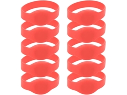 Pulseira De Silicone Rfid Jiawu 125khz, Cartão De Identificação À Prova D Água Ip68 Para Controle Acesso Piscina, Pacote