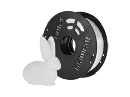 Filamento Pla para Impressora 3d 1.75mm 1kg Spool Seda Branca Acurácia Dimensional Sem Entupimento | S/MARCA