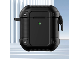 Capa Protetora Tank Tpu+pc para Fones de Ouvido Sem Fio Airpods 2 GIECY