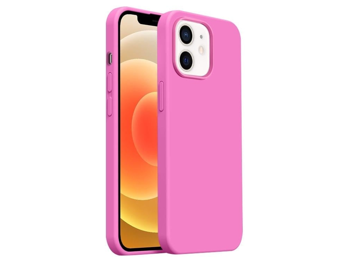 Capa De Silicone Líquido Ultra Fina Para Iphone 12 - Cobertura Total - Magsafe