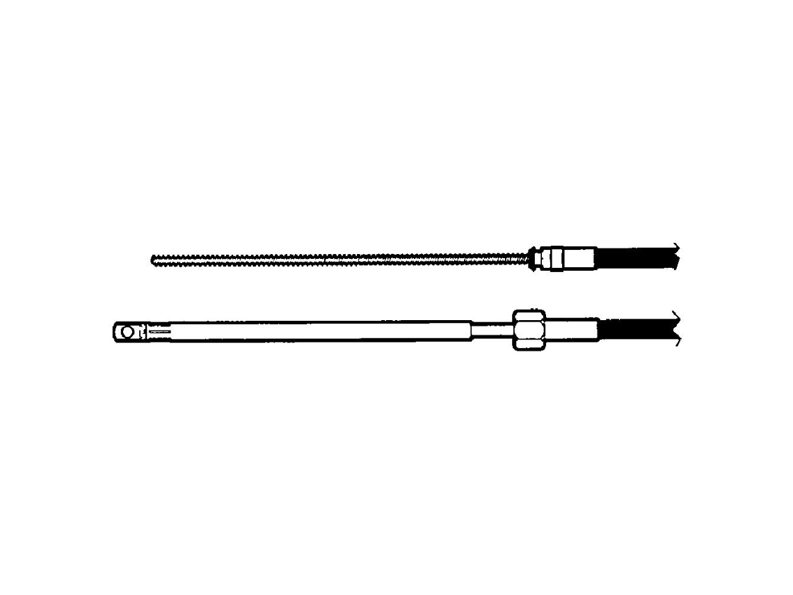 Cabo Do Leme M66 Prateado 25´ULTRAFLEX