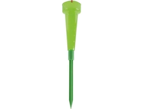 Pluviômetro Stil 40mm Verde Plástico Economize Água De Rega E Saiba Quando Regar