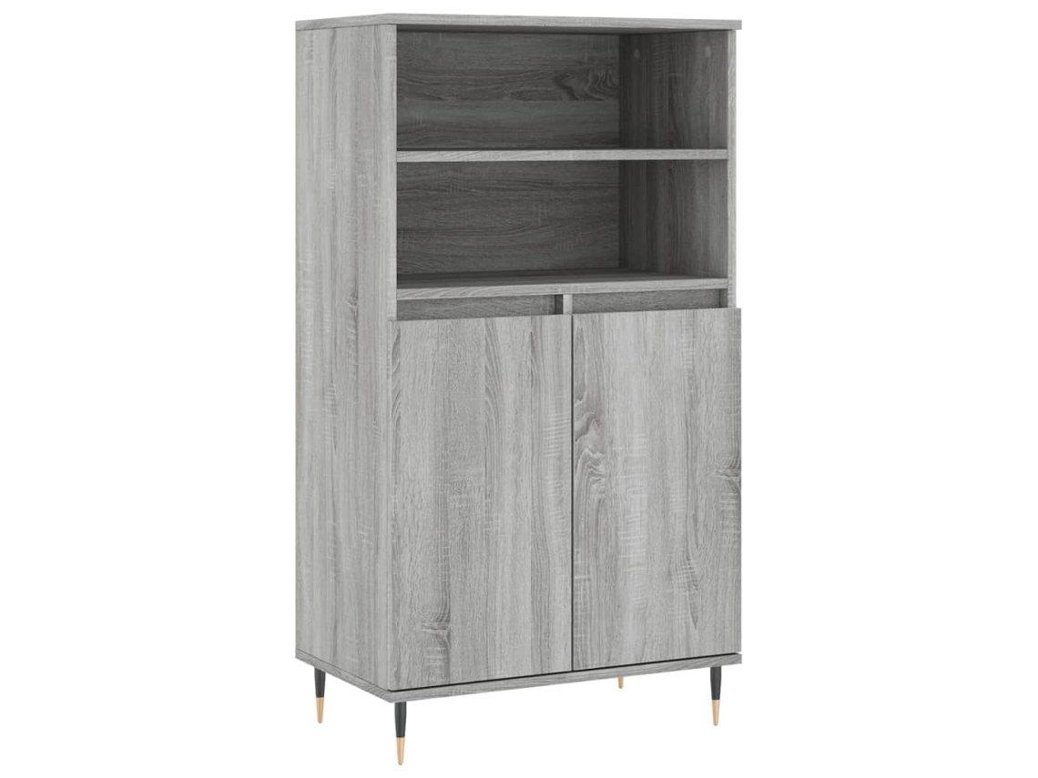 Highboard, Highboards Vidaxl Cinzeto Madeira Processada (n/a)