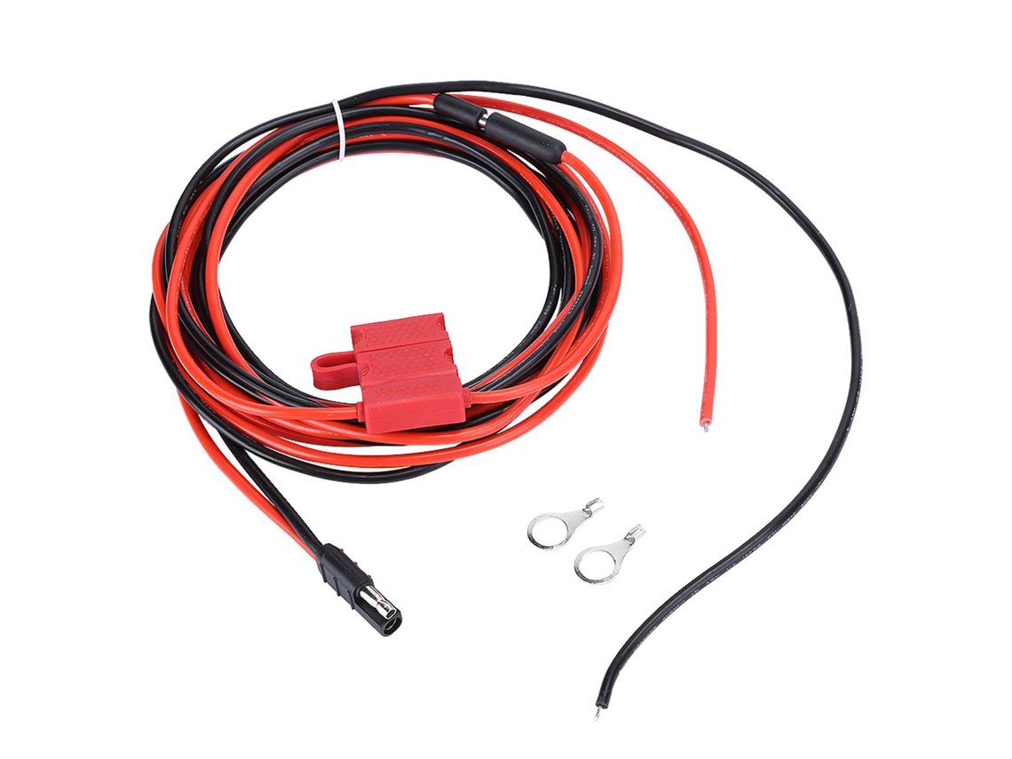 Cabo De Alimentação Hkn4137 Para Rádio Motorola Pm400 Cm200 Cm300 Estação Veicular