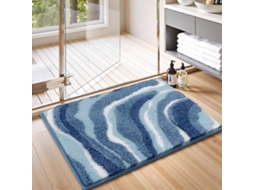 Escolha Segura - Tapete Antideslizante 60 X 90 Cm - Microfibra Suave - Manta De Pelo Gordo - Secagem Rápida - Absorvente - Confort Luxe
