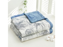 Colcha Acolchoada Fansu Capa de Cama Manta para Ar Condicionado Edredom Conjunto 100% Algodão Sofá com Estampa