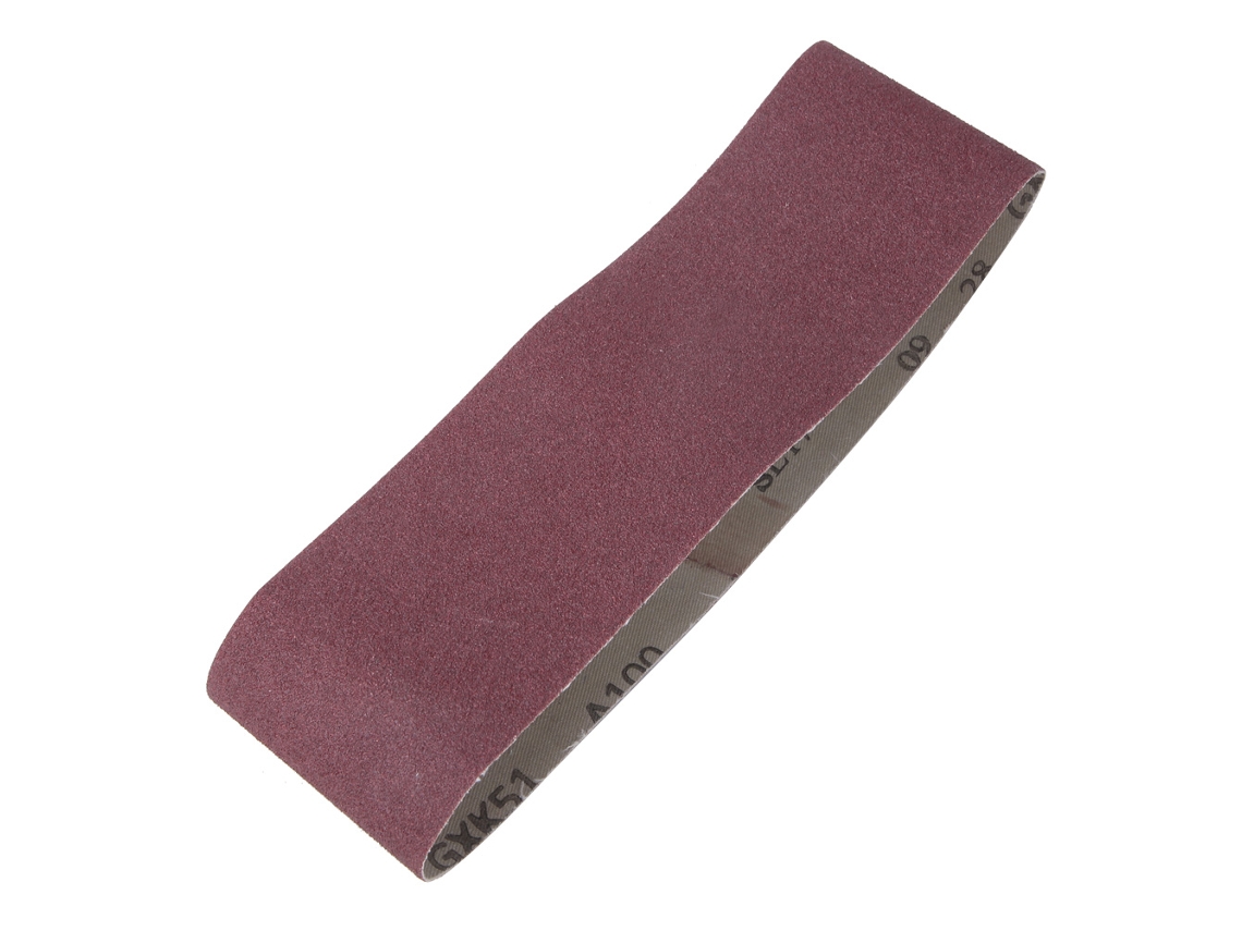 10 Pedaços de Fita Lixa 533x75mm (21x3 Polegadas) Malha 100 para Lixadeira de Cinta Ferramenta de Lixagem e Polimento