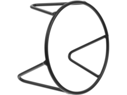 Suporte De Ferro Preto Estável E Seguro Para Esferas Observação, Com Estrutura Simples Para Exibir Esferas Decorativas