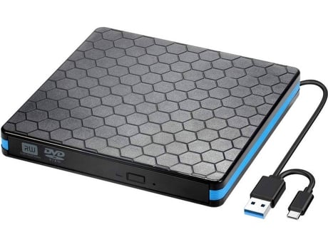 Leitor de CD/DVD Externo PRODIGITAL CC010301 (1 Unidade)