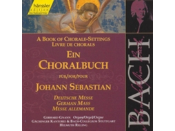 CD A Book Of Chorale Settings For German Masse-Bach Johann Sebsatian - Rilling Helmuth . Gnann Gerhard