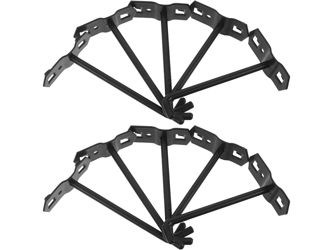 Conjunto de 10 Ganchos de Metal Preto para Prateleiras, À Venda no Varejo. SFUSHOS