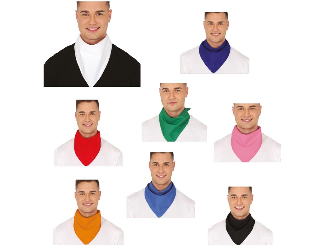 Lenço longo em várias cores adultas