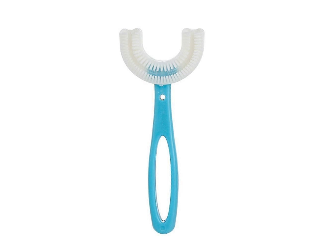 Escova de Dentes Infantil Silicone em Formato U para Crianças 2 a 12 Anos. GOKOCO