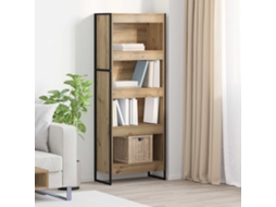 Vidaxl Gabinete De Livros 60 X 30 X 155 Cm Derivados De Madeira