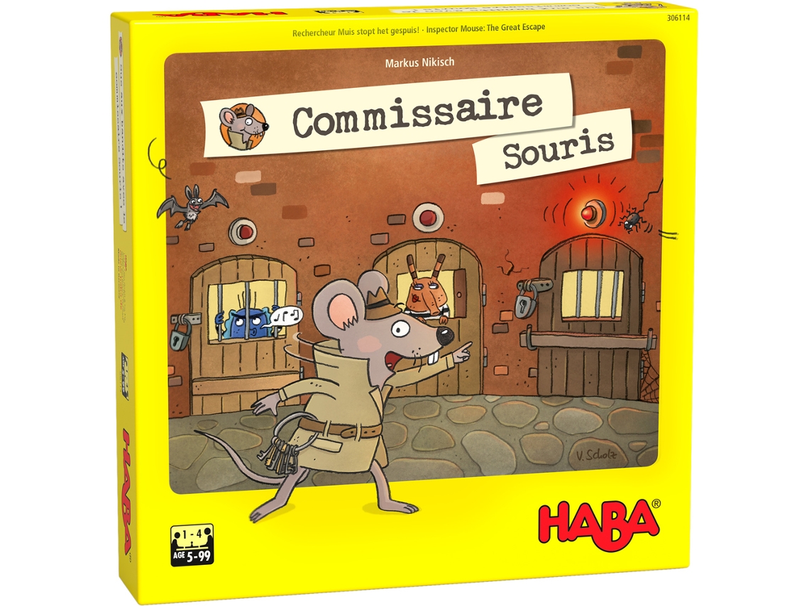 Jogo de Tabuleiro HABA Inspector Mouse The Great Escape (4 Anos)