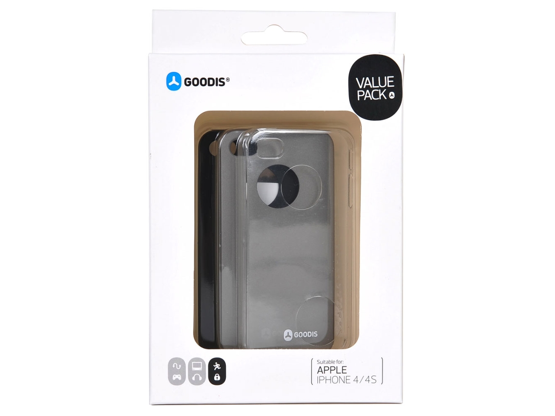 Capa iPhone 4/4S - Pack 3 em 1 - GOODIS