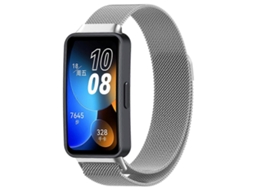 Pulseira Metálica Milanesa Para Huawei Band 10/9/8