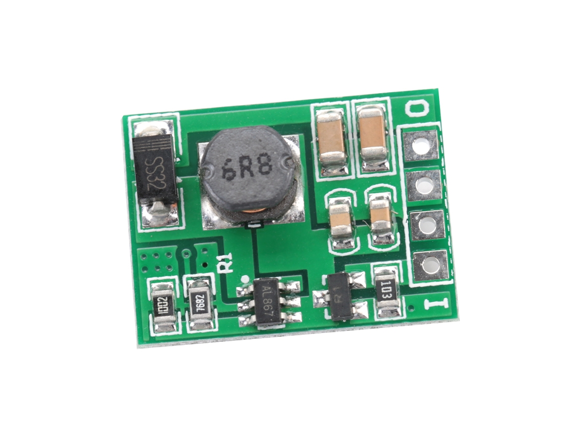 Módulo Boost Dc Para Dc Conversor Step Up 2.6‑5.5v Entrada 12v Sem Pinos