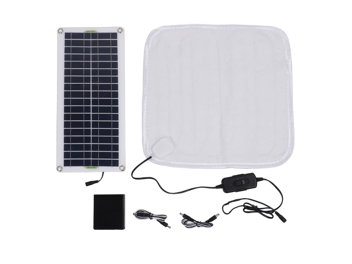 Painel Solar Portátil Primerox 50w com Cobertor Elétrico 20w 12v e Bateria