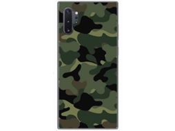 Capa Samsung Galaxy Note10+ Plus TUMUNDOSMARTPHONE Camuflagem Multicor