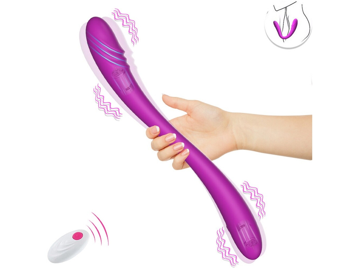 Vibrador De Massagem De Silicone De Controle Remoto De 7 Frequncias Para Mulheres (roxo) Yizhood