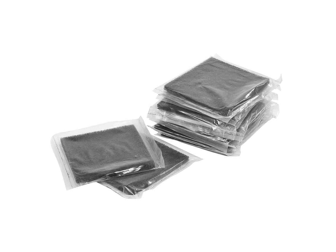 10 Piezas De Filtros De Carbón Activado 13cm X 13cm Para Absorbente De Humo Y Extractores De Humo De Soldadura