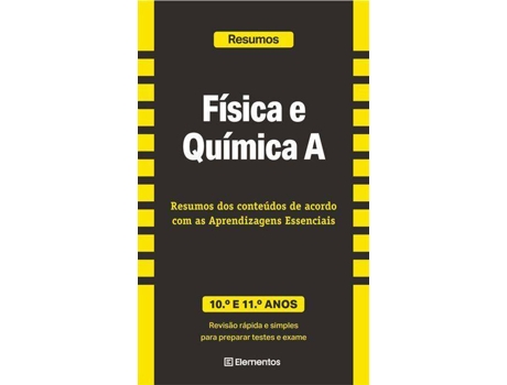 Livro Resumos - Física e Química A -10.º e 11.º anos de VVAA (Português)