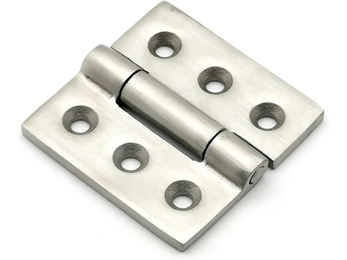 Dobradiça Para Armário Caixa De Reforçada Em Aço Inoxidável 304, 50x50x4mm, 1 Peça