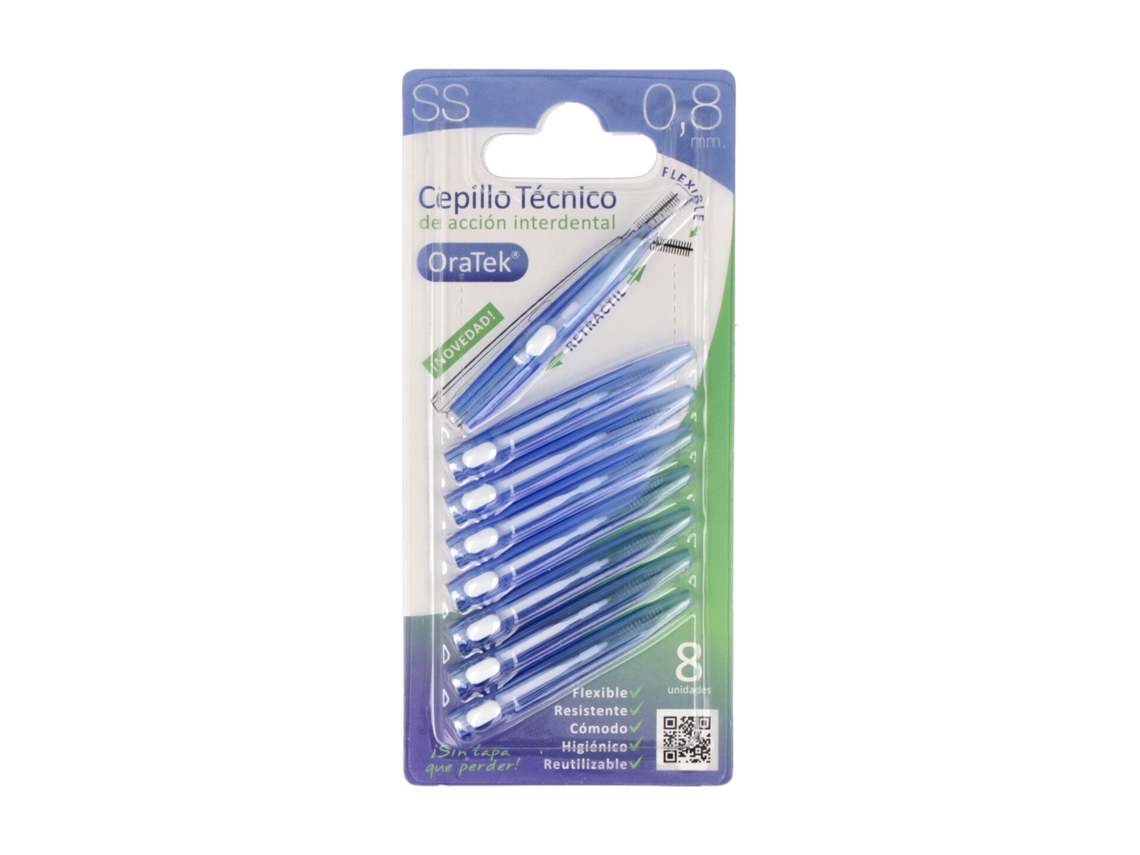 Oratek Escova Interdental Retrátil 0,8 Mm 8 Unidades