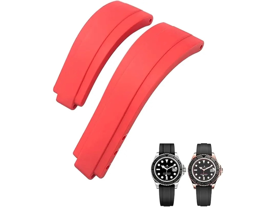 Pulseira de relógio 24mm, couro, alta qualidade, água, resistente