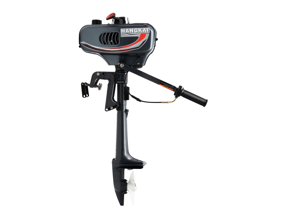 Motor De Popa, 2 Tempos, 3,5hp, Preto