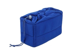 Nova Bolsa Protetora Para Câmera Dslr Slr À Prova De Choque Com Divisória Acolchoada De Veludo Brilvibera