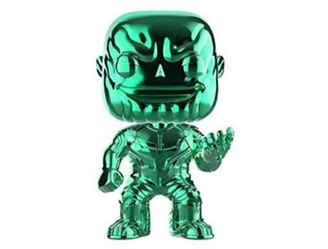 Figura Funko VINGADORES 3 Guerra Infinita Thanos Verde Cromado Exclusivo EUA Pop! Vinil