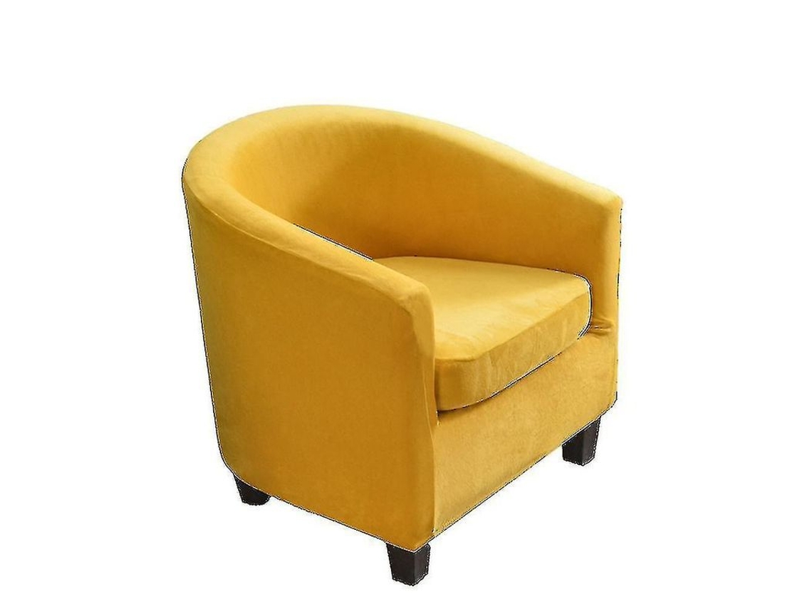 Capinha Para Cadeira De Sala Armchair Sofa Cover Estofado Protector De Poliéster Jengibre