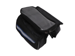 Bolsa para telefone Mali de 600d nylon com filme TPU transparente resistente a impactos, para celulares de 4.8 a 5.7 polegadas