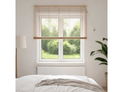 Vidaxl Cortina Veneziana Aparência De Carvalho 135 X 160 Cm 35 Mm