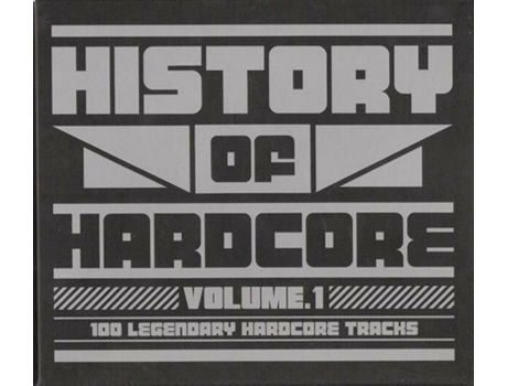 Cd History Of Hardcore Volume1 100 Legendary Hardcore Tracks Mid-town Records