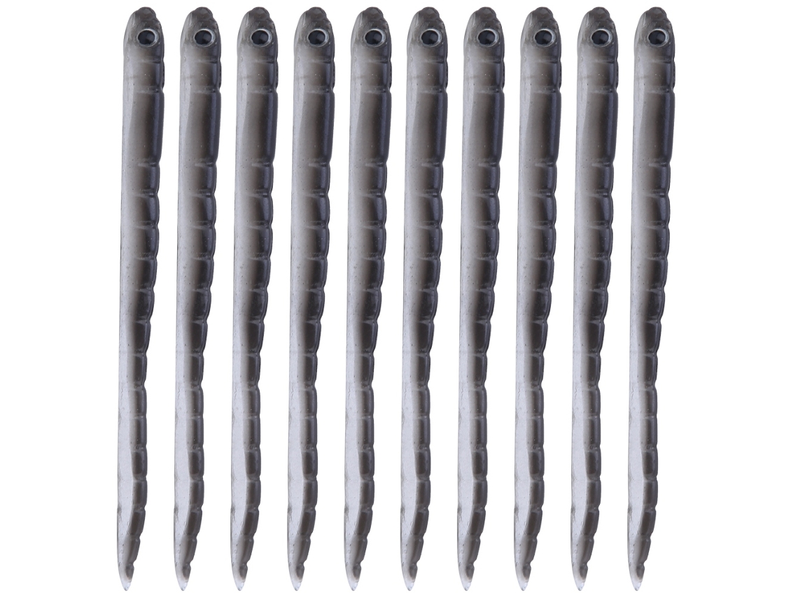 Isqueiro de Silicone Minhoca Artificial 10pcs 9cm 1.7g
