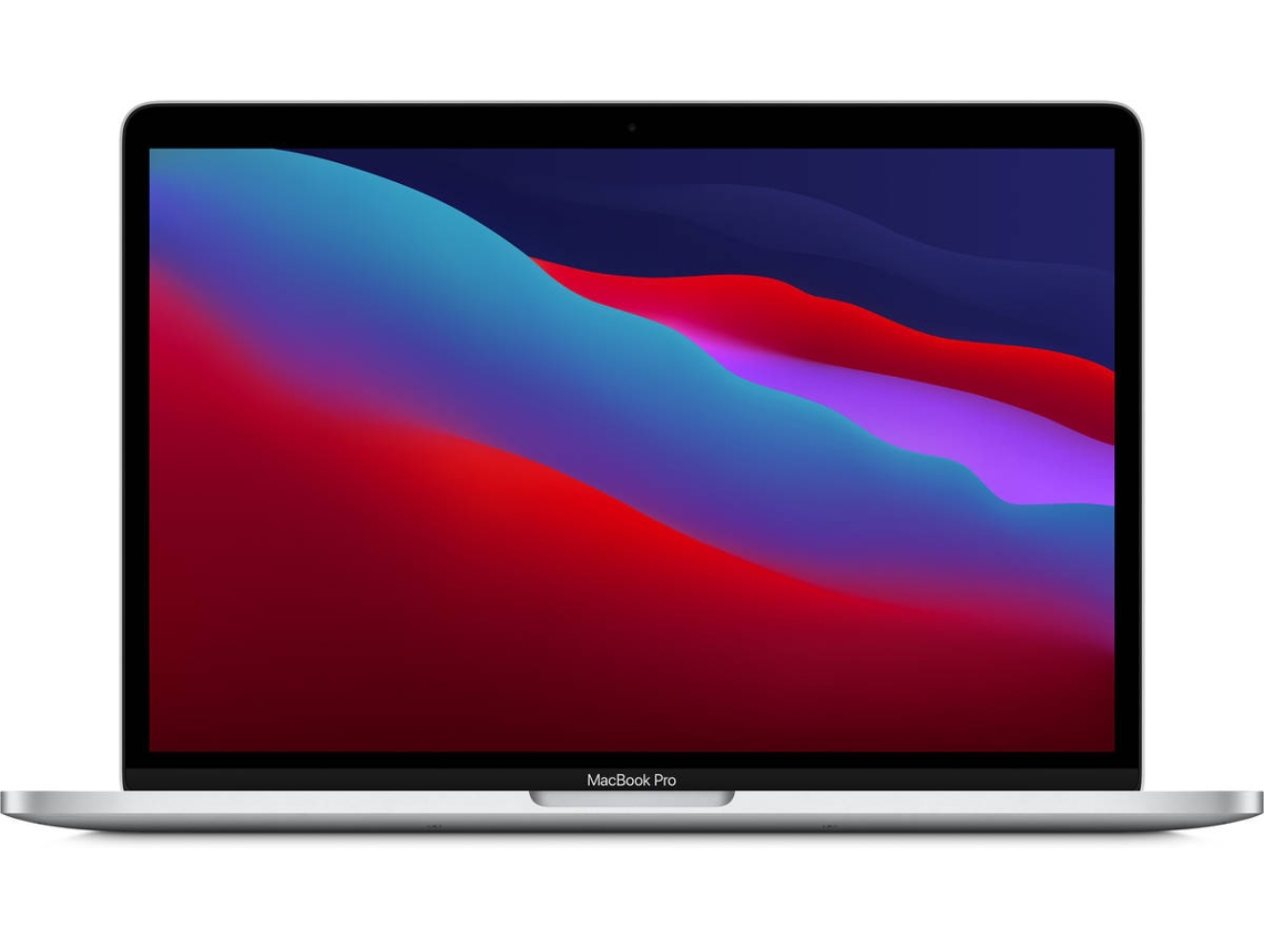 Macbook Pro APPLE Prateado - MYDA2Y/A (13.3'' - Apple M1 - RAM: 8 GB - 256 GB SSD - GPU 8-Core)