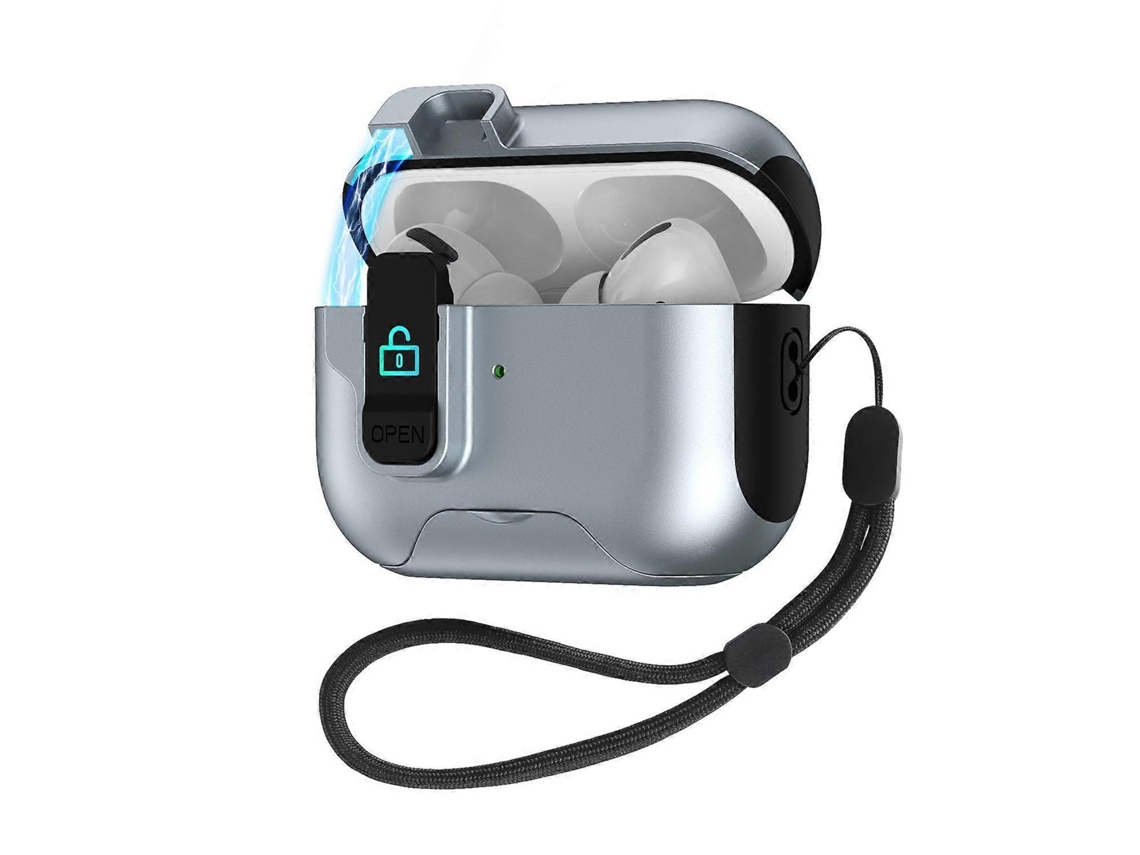 Este produto é para fones de ouvido com tampa retrátil automática e trava de segurança. GIECY