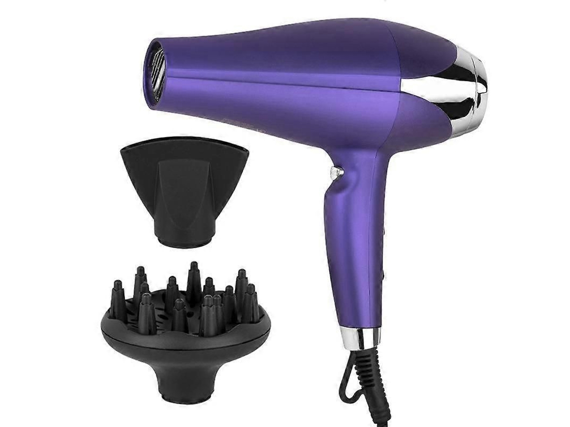 Secador de Cabelo Alta Potência Cuidados com os Cabelos Íon Negativo Temperatura Constante Estilo Secad Or Vento Quente e F GOKOCO