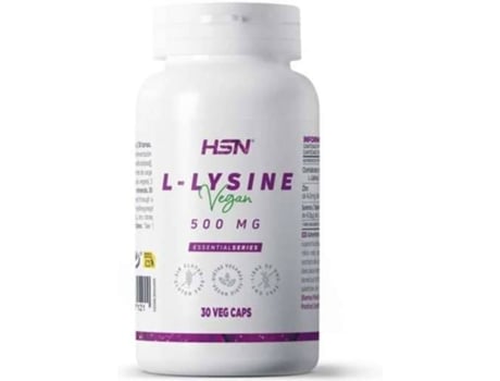 Suplemento Alimentar HSN L-Lisina (30 veg caps)