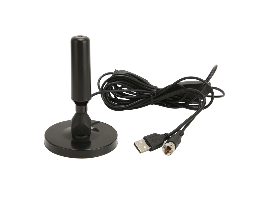 Antena Tv Digital LAXISCREED 360° Base Magnética Forte