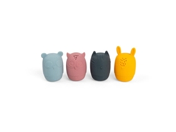 Brinquedos de banho de silicone para animais Bigjigs Toys, brinquedo de água pressurizada para bebês de 3 meses ou mais