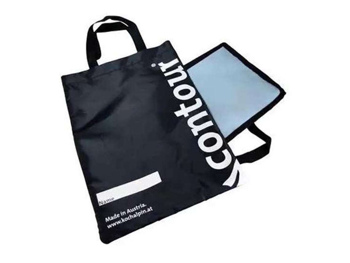 CONTOUR Bolsa De Pele + Pano De Microfibra Azul