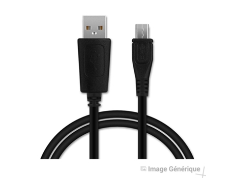 Pack De 10 Câbles Data Micro Usb 1m Noir Générique (en Vrac)