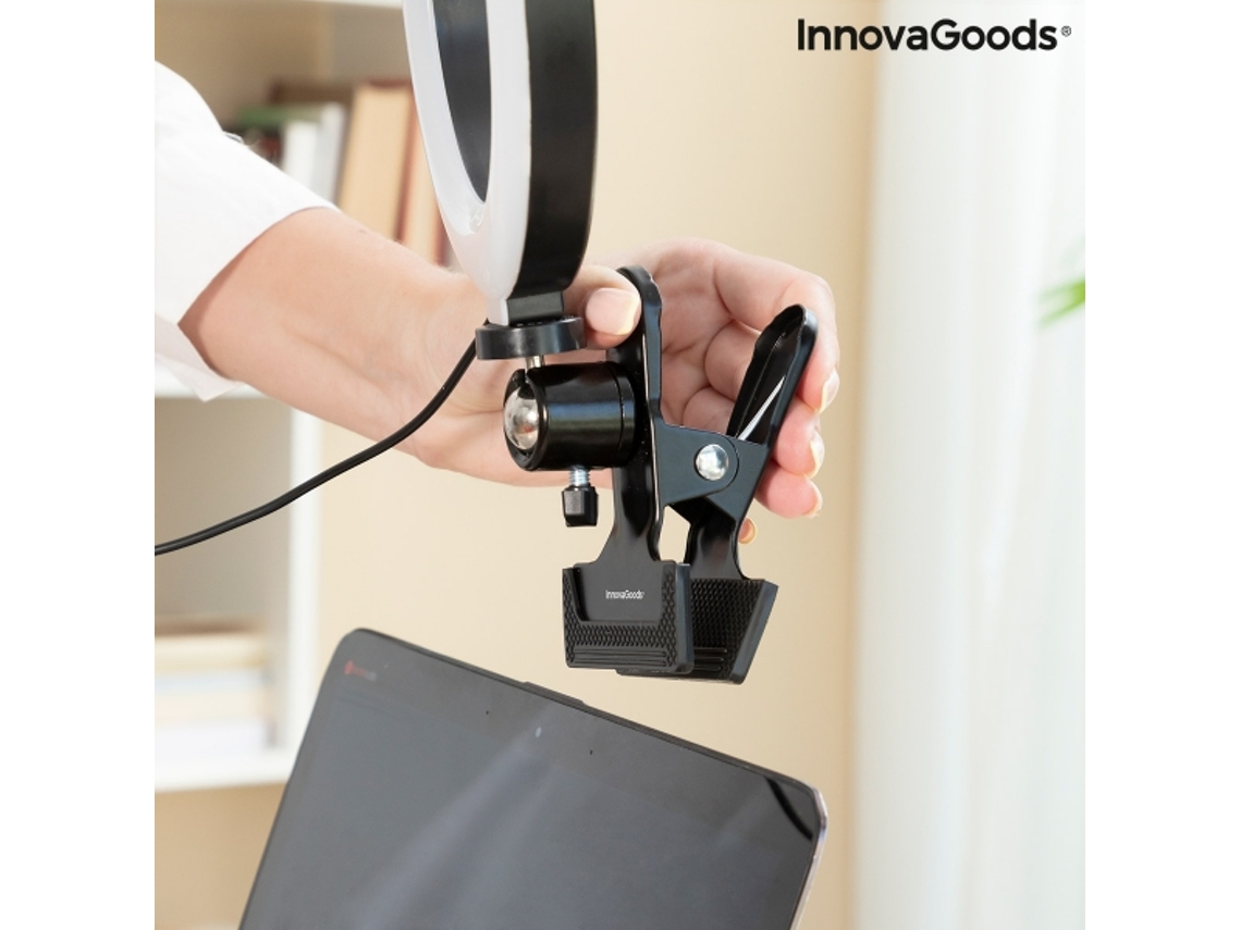 Aro de Luz INNOVAGOODS para Selfie com Pinça de Suporte